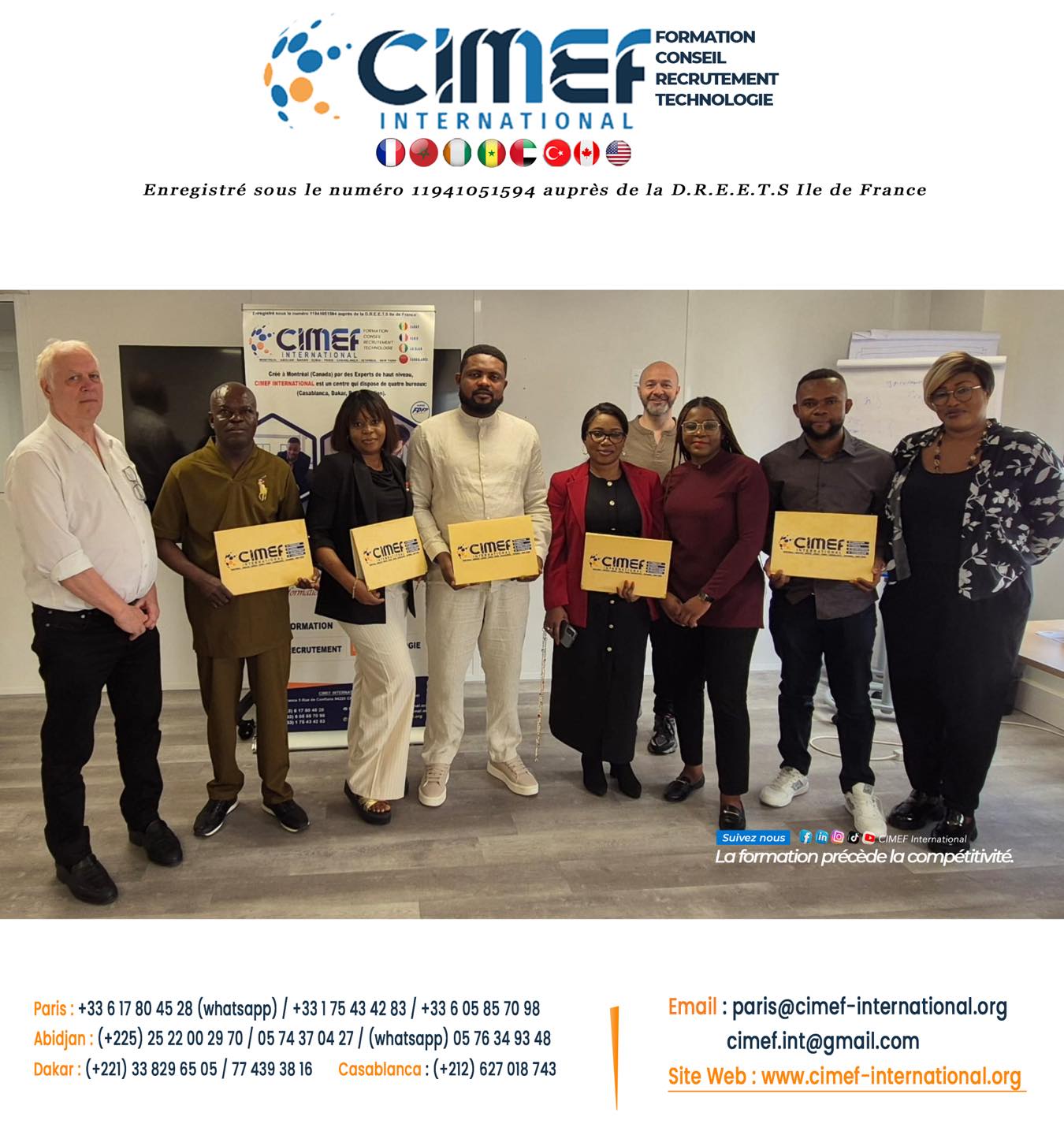 🎓 CIMEF INTERNATIONAL FRANCE  : une formation stratégique pour le secteur minier africain !