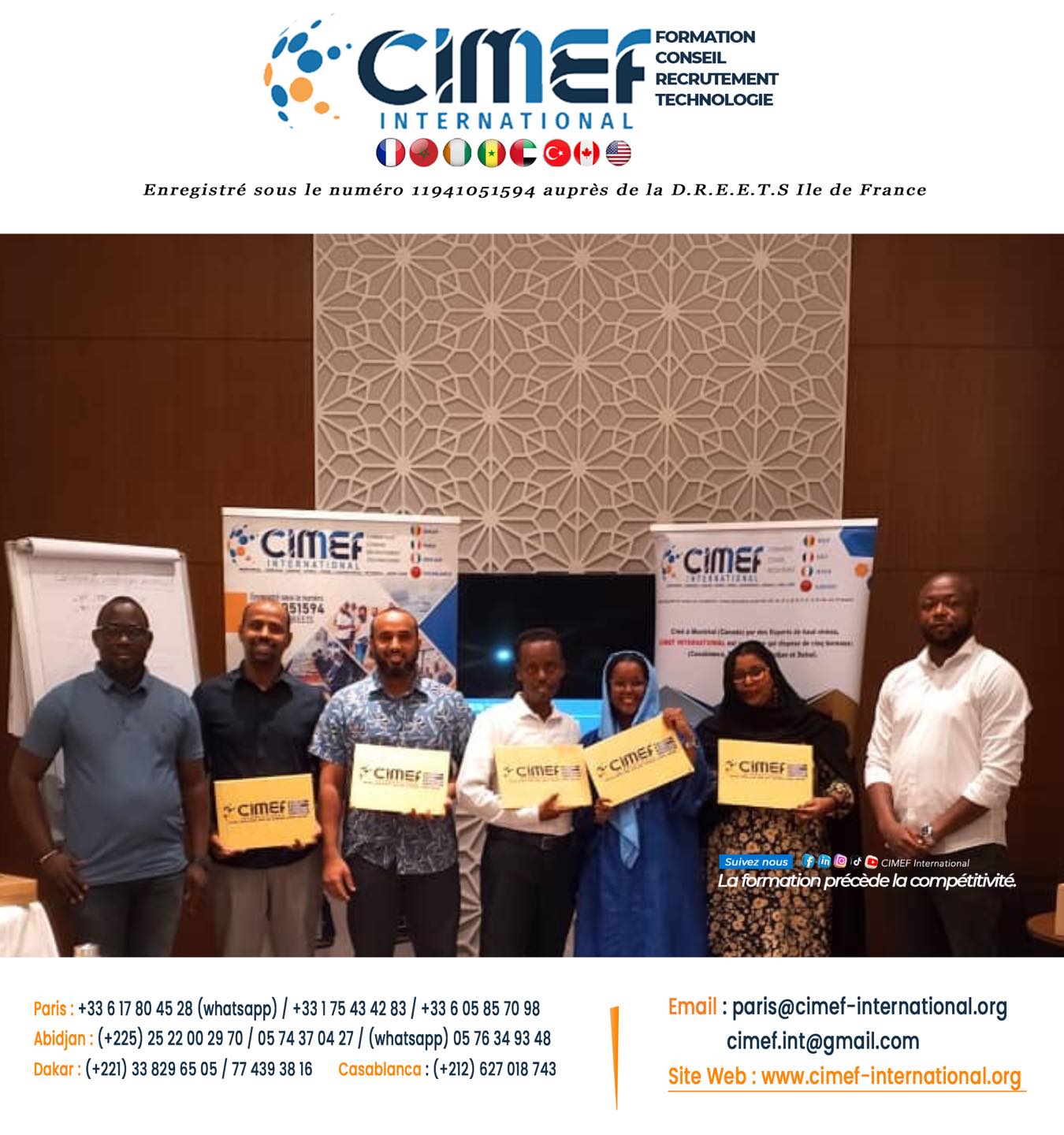 ✨ Clôture réussie à CIMEF INTERNATIONAL Dubaï