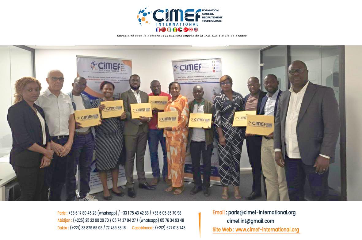 Retour sur Expérience : CIMEF INTERNATIONAL Maroc